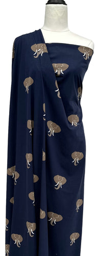 Elephants - $32.50pm - Cotton Elastane - European Collection