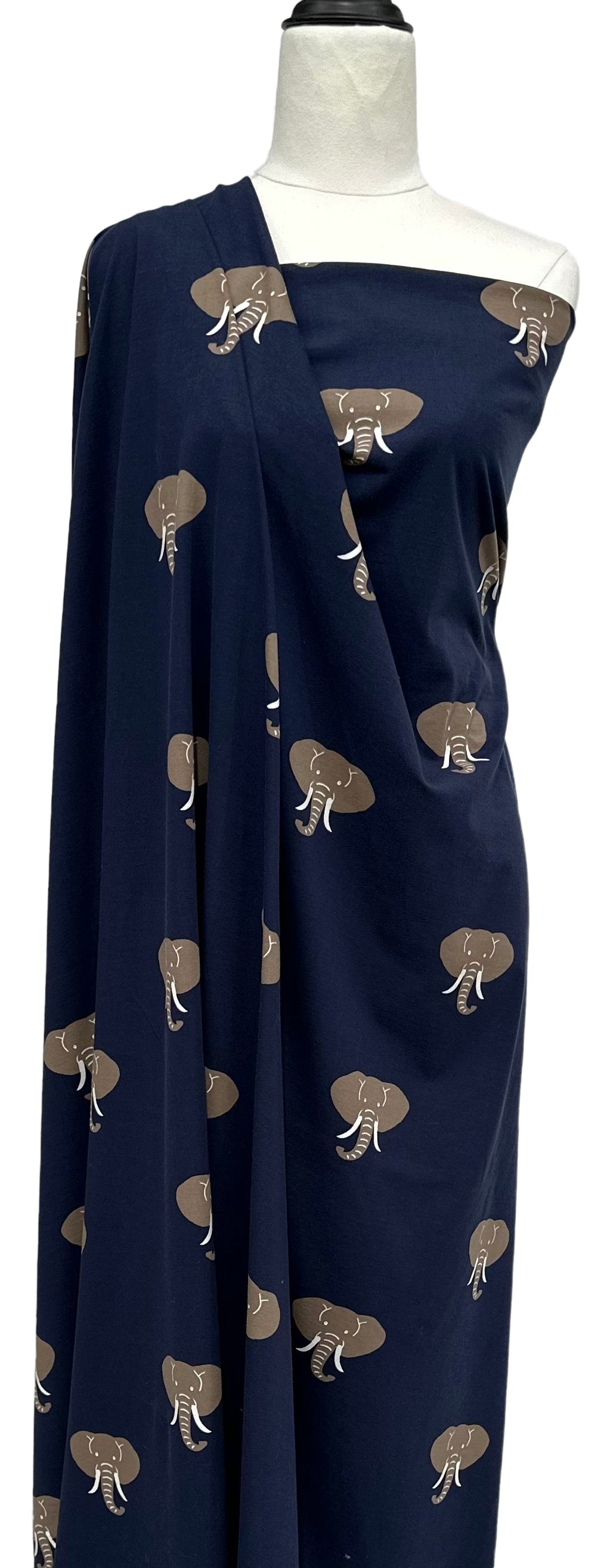 Elephants - $32.50pm - Cotton Elastane - European Collection