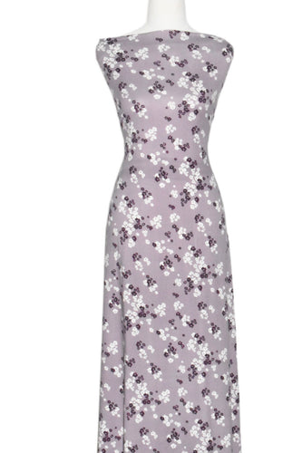 Eventually in Lilac - $20 pm - Double Brushed Poly