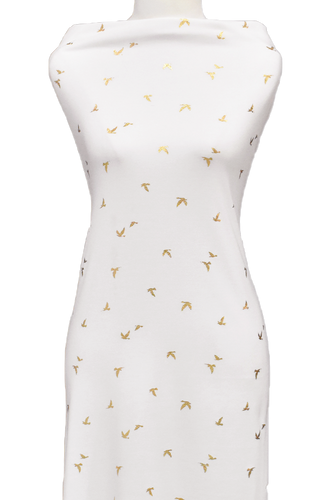 Fly Away in Ivory - $23 pm - French Terry