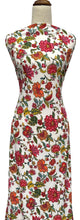 Load image into Gallery viewer, Flora Tapestry in Ivory - $20 pm - Double Brushed Poly
