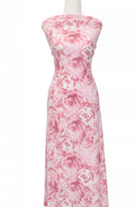 Floral Swirls in Pink - $23.50 pm - Faux Alpaca