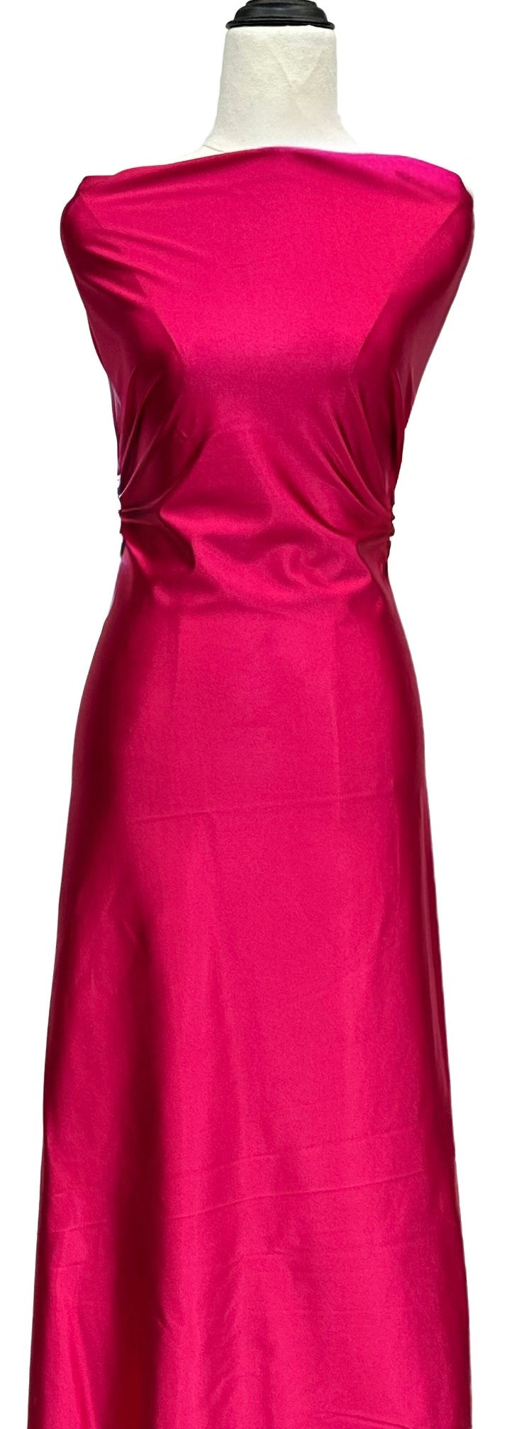 Fuchsia Pink - $24.50 pm - Stretch Bridal Satin