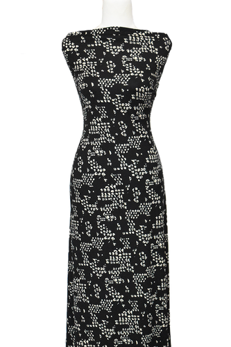 Gemini in Black - $20 pm - Double Brushed Poly