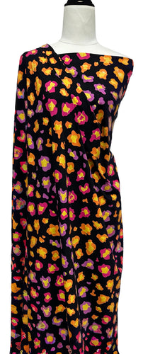 Glitter Animal Print in Black - $35.00pm - Cotton Elastane - European Collection