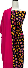 Load image into Gallery viewer, Glitter Animal Print in Black - $35.00pm - Cotton Elastane - European Collection