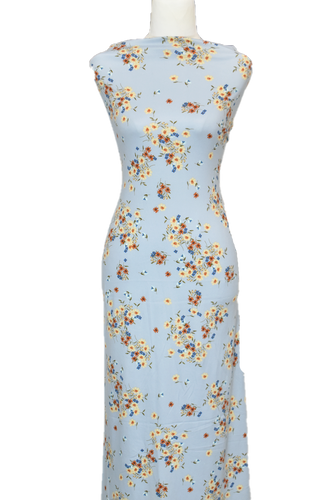 Graceful in Blue - $20 pm - Double Brushed Poly