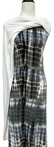 Grey Tie Dye - $20 pm - Double Brushed Poly