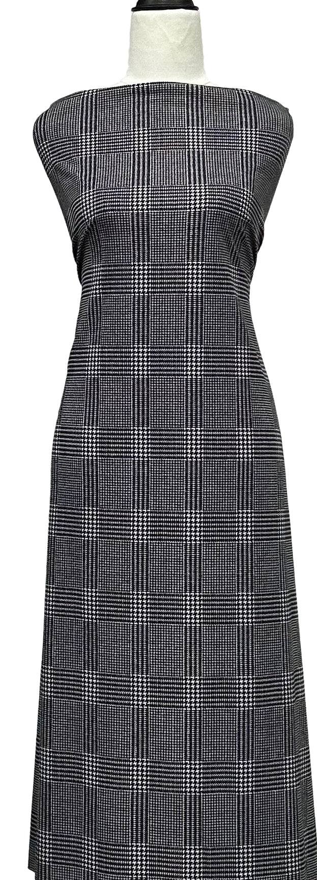 Houndstooth Plaid - $22 pm - French Terry