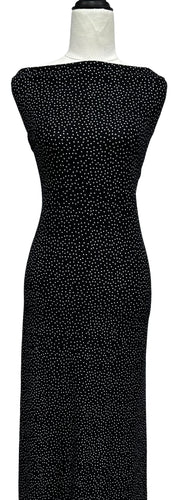 Hypnotising in Black - $21.50 pm - Summer Rib Knit