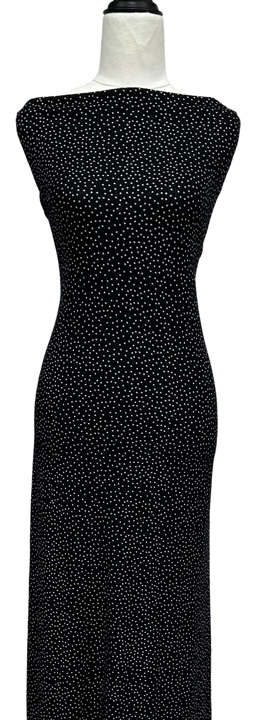 Hypnotising in Black - $21.50 pm - Summer Rib Knit