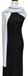 Hypnotising in Black - $21.50 pm - Summer Rib Knit
