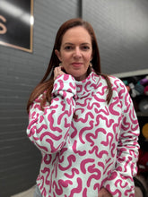 Load image into Gallery viewer, Squiggles in Light Blue - $37.00pm - Jogging Fleece - European Collection