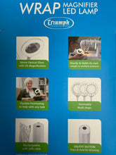 Load image into Gallery viewer, Wrap Magnifier LED Lamp