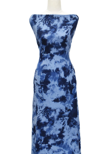 In Your Dreams in Navy - $20 pm - Double Brushed Poly