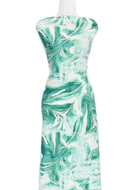 Intriguing in Green - $20 pm - Double Brushed Poly