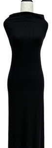 Jet Black - $22pm - Heavy Rib Knit