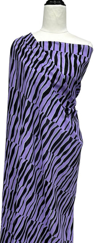 Just Smile in Purple - $30.00pm - Cotton Voile - European Collection