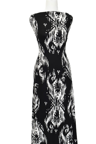 Tribal in Black - $20 pm - Double Brushed Poly