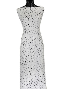 Calming in Ivory - $19.50 pm - Ghost Crepe