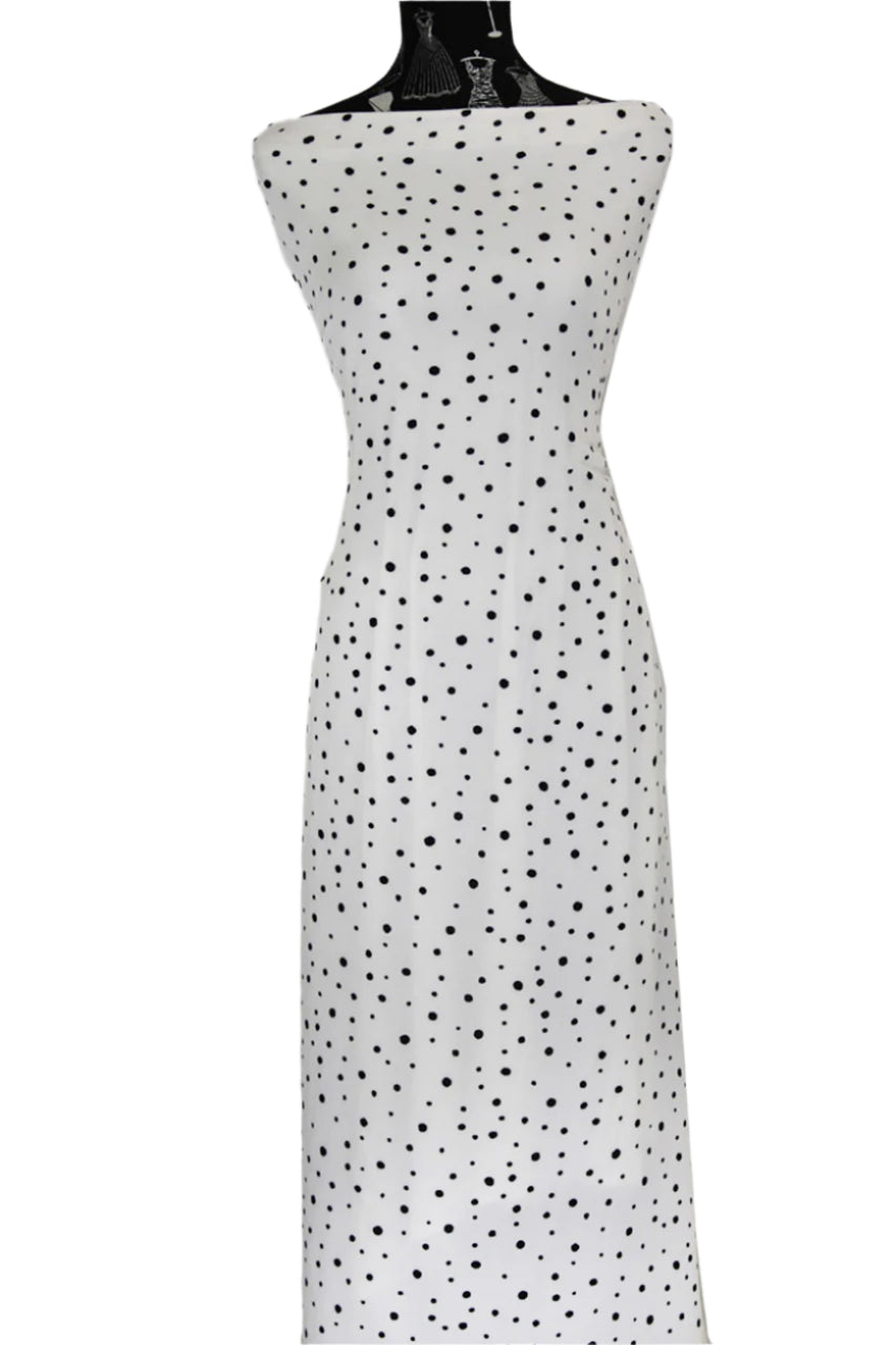 Calming in Ivory - $19.50 pm - Ghost Crepe