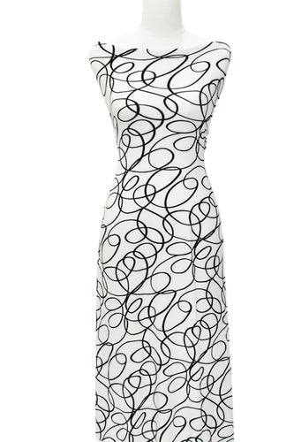 Loopy in Ivory - $20 pm - Double Brushed Poly