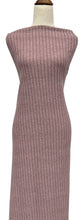 Load image into Gallery viewer, Mauve Shadow - $21.50 pm - Wide Rib Sweater Knit