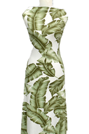 Monstera in Sage - $20 pm - Double Brushed Poly