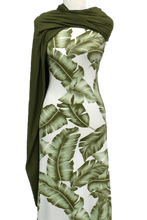 Load image into Gallery viewer, Monstera in Sage - $20 pm - Double Brushed Poly