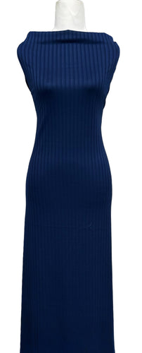 Navy Pinstripes Mini Jacquard - $20pm