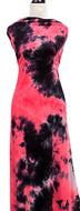 Neon Coral Tie Dye - $21.50 pm - Rib Knit