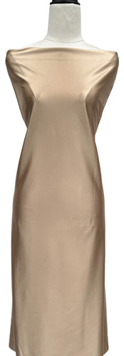 Pale Gold - $24.50 pm - Stretch Bridal Satin