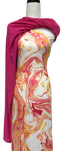 Load image into Gallery viewer, Pink &amp; Orange Swirl - $21.50 pm - Rib Knit