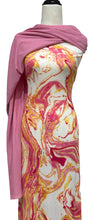 Load image into Gallery viewer, Pink &amp; Orange Swirl - $21.50 pm - Rib Knit
