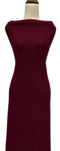 Load image into Gallery viewer, Pomegranate - $21.50 pm - Wide Rib Sweater Knit