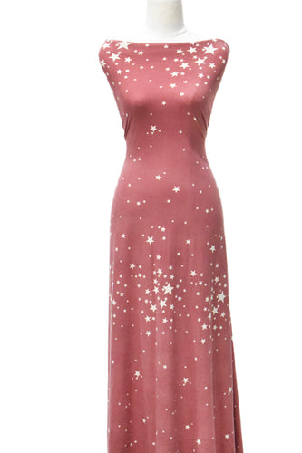 Reach for the Stars in Pink - $20 pm - Double Brushed Poly
