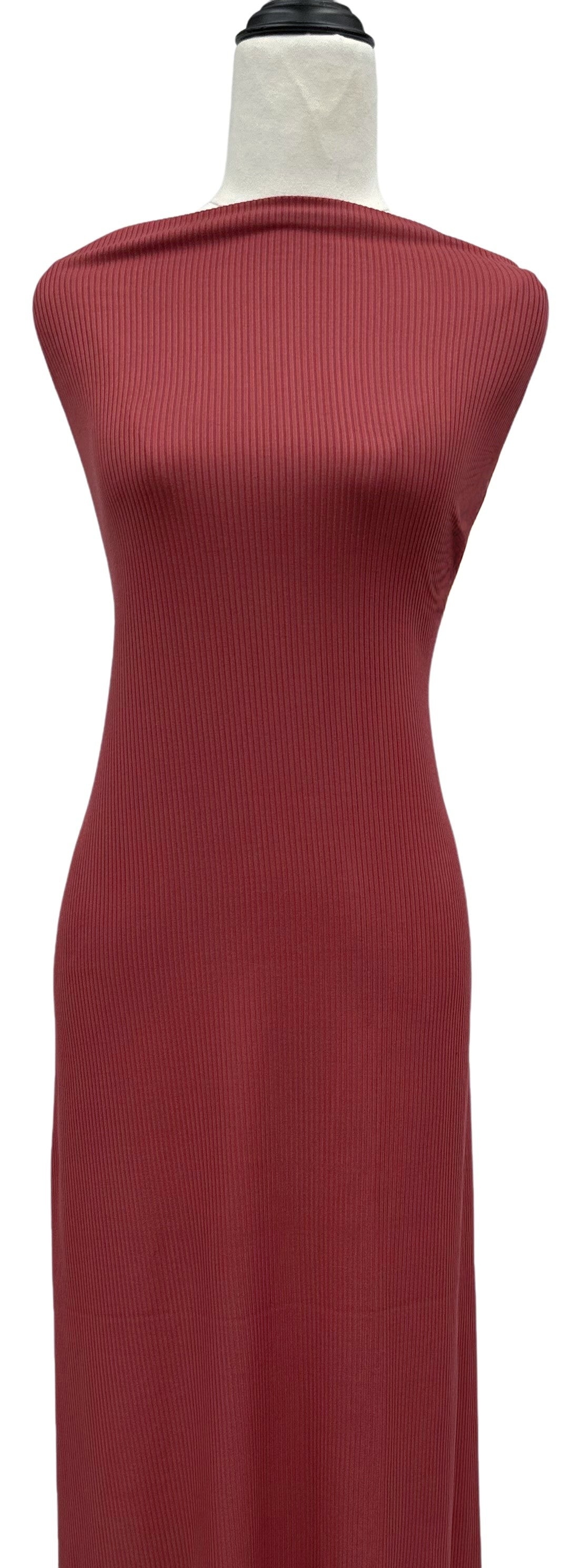 Rosy Raspberry - $20 pm - Rib Knit – Lush Fabrics