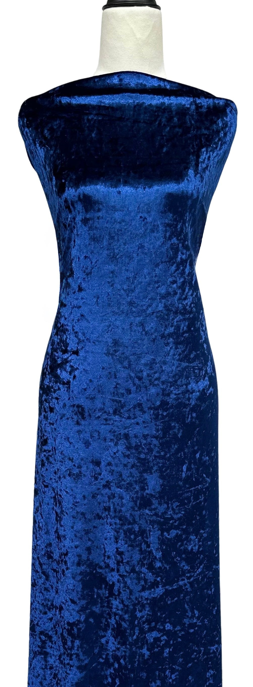 princess polly baby blue dress Velvet Bubble Sleeve Midi Dress in Royal Blue