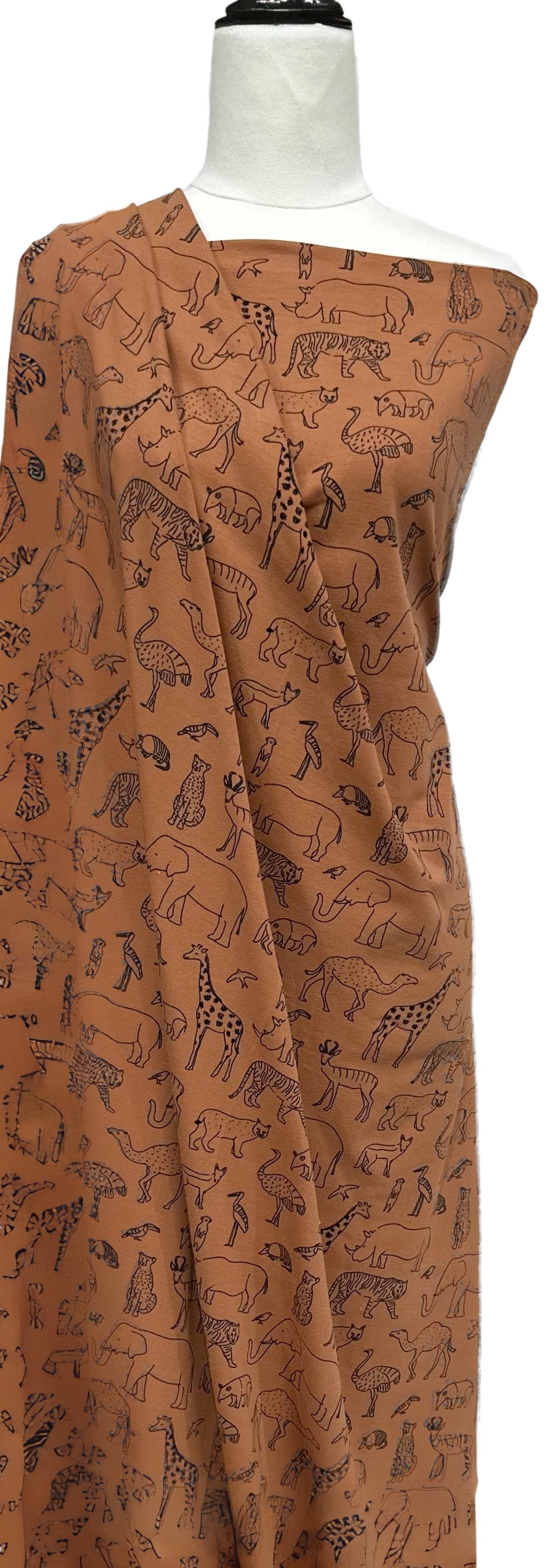 Safari Animals - $36.00pm - French Terry - European Collection