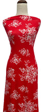 Load image into Gallery viewer, Say Hello in Red - $20.50 pm - Rayon Spandex
