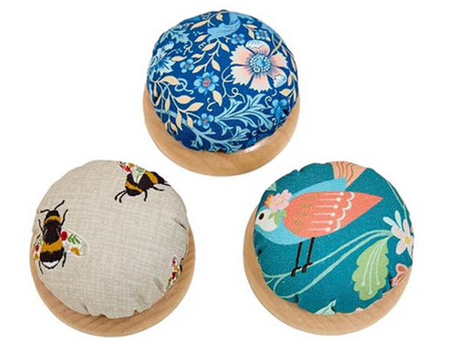 Wooden Base Pin Cushion