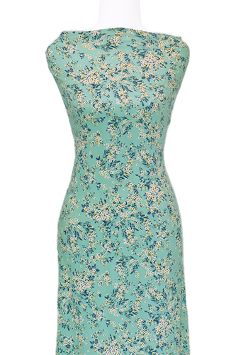 Secret Garden in Green - $20 pm - Double Brushed Poly