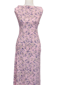 Secret Garden in Pink - $20 pm - Double Brushed Poly