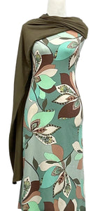 Serendipitous in Green - $20 pm - Double Brushed Poly