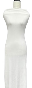 Star White - $23.50 pm - Fleece Rib