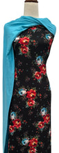 Load image into Gallery viewer, Sunset at Sea in Black - $19.50 pm - Ghost Crepe