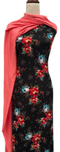 Load image into Gallery viewer, Sunset at Sea in Black - $19.50 pm - Ghost Crepe