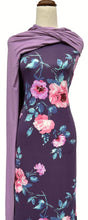 Load image into Gallery viewer, Swept Away in Purple - $16.50pm LUSH SUNDAY REWIND, usually $20 pm - Double Brushed Poly