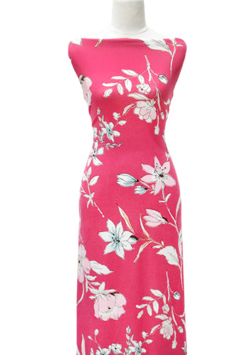 Take Action in Pink - $20 pm - Double Brushed Poly