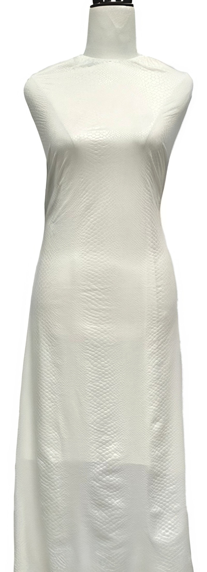 Tame in Ivory - $22pm - Pleather Look Snake Print